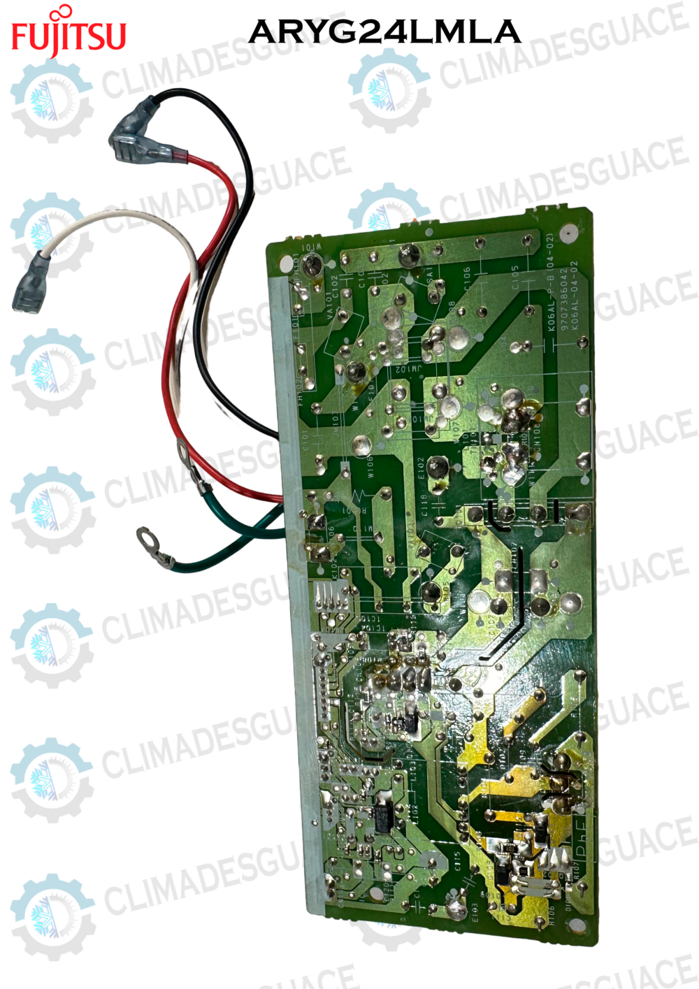 PLACA ELECTRONICA  FUJITSU ARYG24LMLA / K06AL-1200HSE-P0 / K06AL-P-B(04-02) / K06AL-04-02 / *PLA974* - Imagen 4