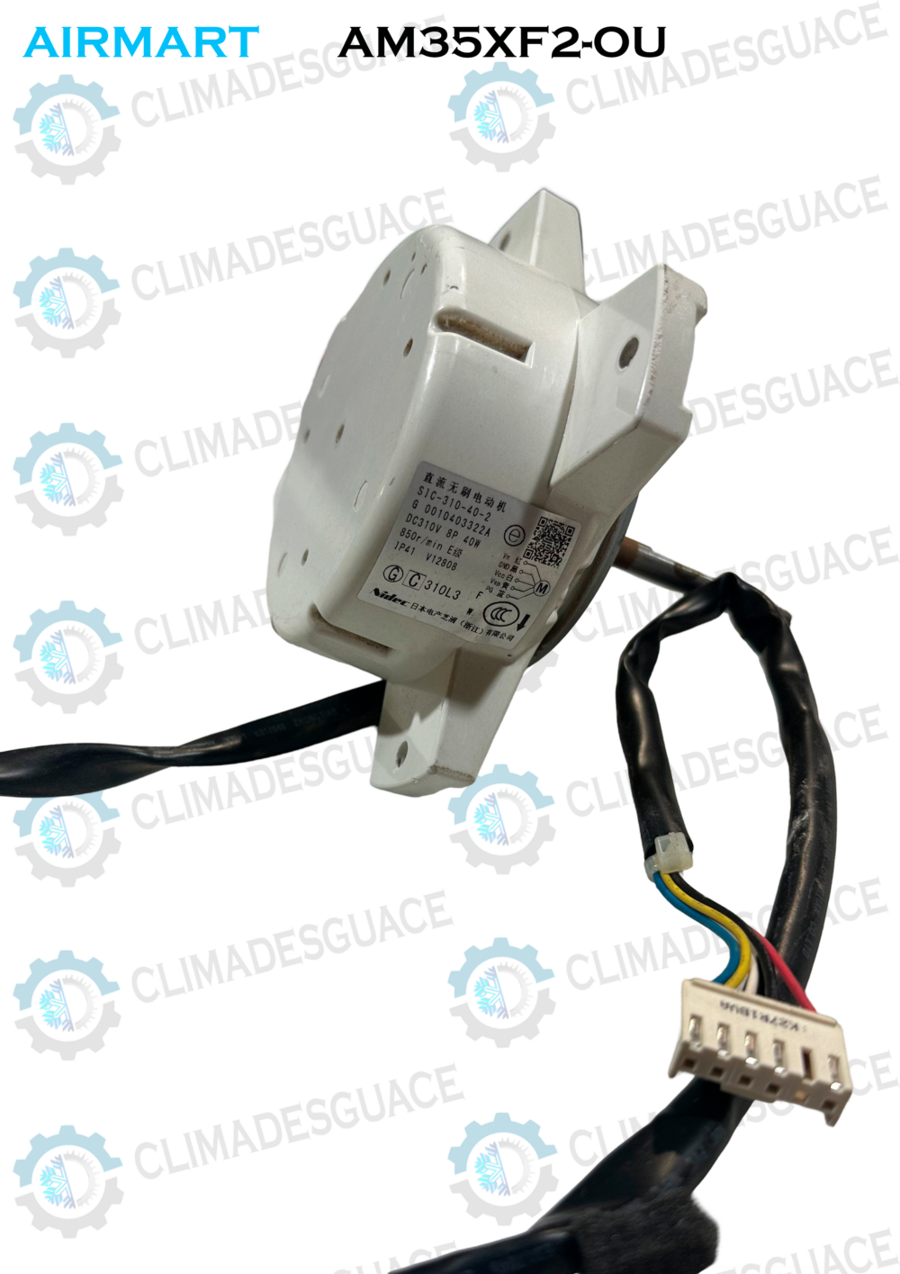 MOTOR VENTILADOR  AIRMART AM35XF2-OU / SIC-310-40-2 / *MOT887* - Imagen 4