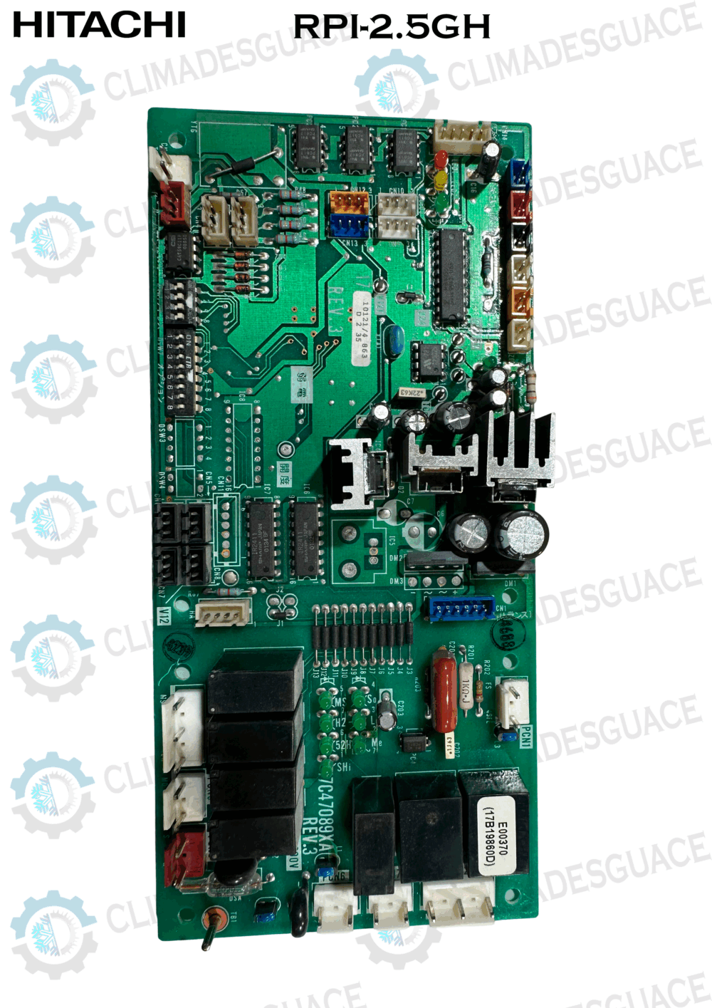 PLACA ELECTRONICA  HITACHI RPI-2.5GH / 17C47089XA REV,3 / *PLA766*