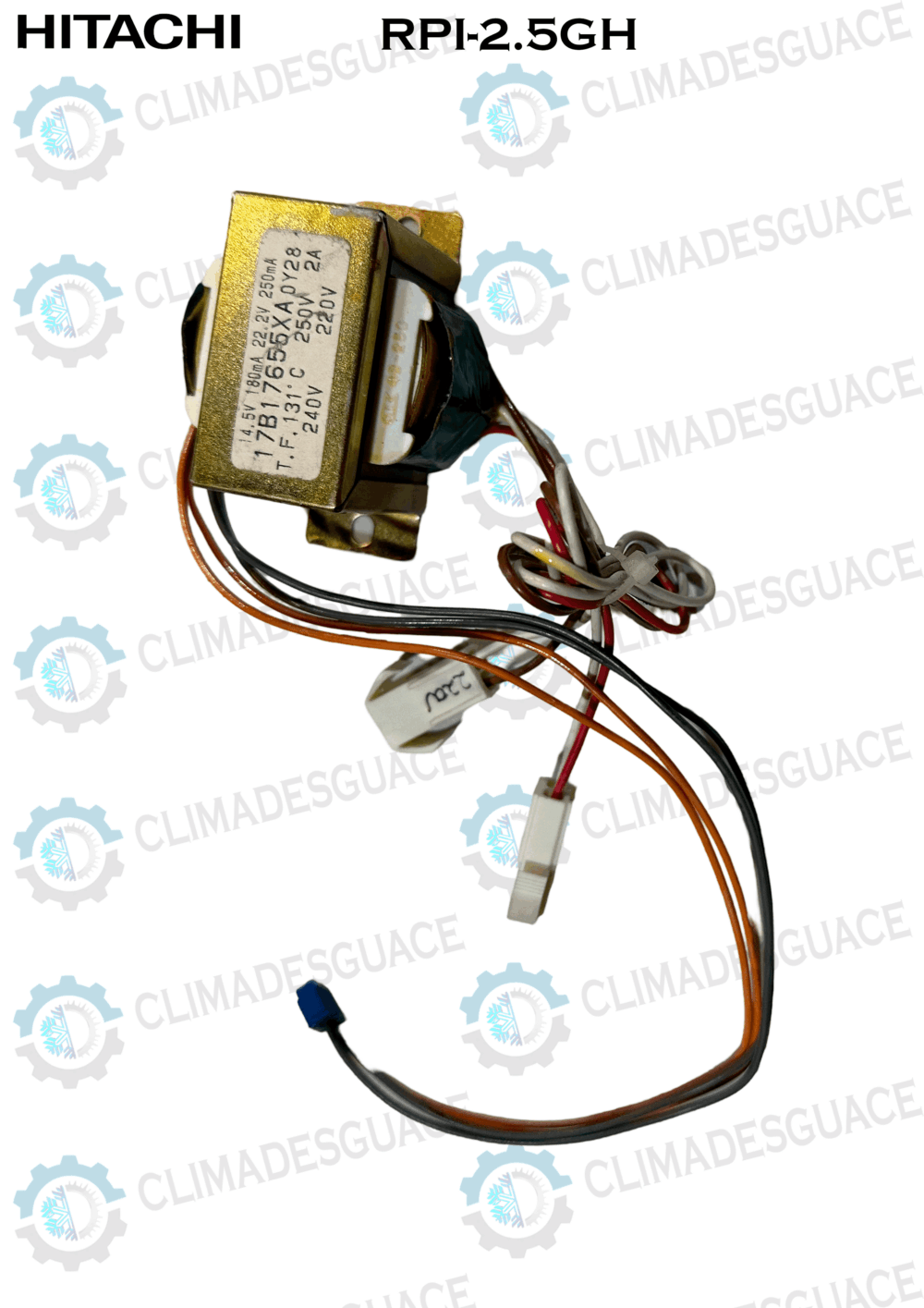 TRANSFORMADOR  HITACHI RPI-2.5GH / 17B17655XA DY28 / *TRA768*